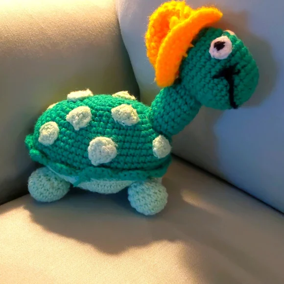 *BOGO* Crocheted Handmade Stuffed Turtle 🐢 - Picture 2 of 3